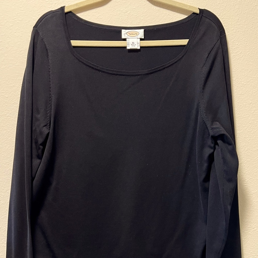 REDUCED SHIPPING! TALBOTS Boatneck Silk/Nylon Sweater